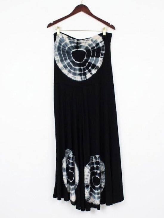 INC International Concepts Dresses & Skirts - INC Shibori Tie-Dye Convertible Boob Tube Maxi 🖤XL